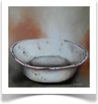 Enamel bowl
